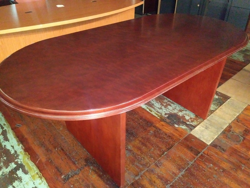 6' oval Conference Table-image