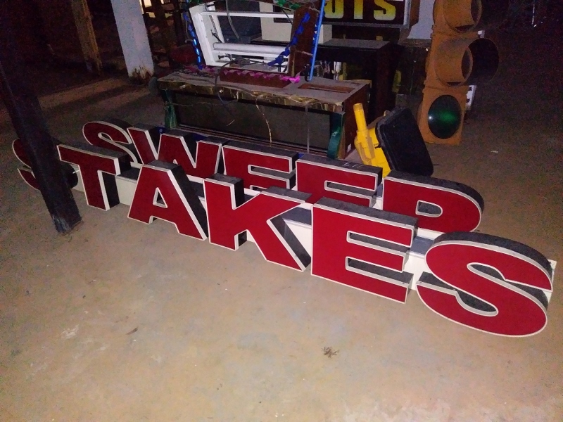 Sweep Stakes Sign-image