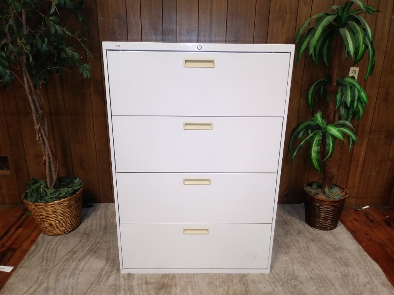 4 Drawer Lateral File Cabinet-image